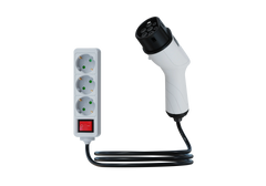 Adaptador Veículo para Carregar (V2L) para MG e BYD, adaptador de descarga de veículo elétrico 16A Tipo 2 para tomada Schuko com cabo de 5 metros