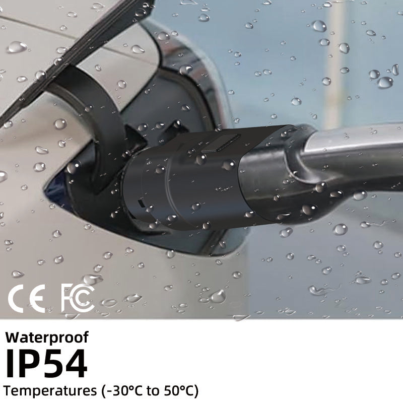 Tipo 2 ao adaptador de carregador J1772 EV 16A/32A conector de carregamento de veículo elétrico